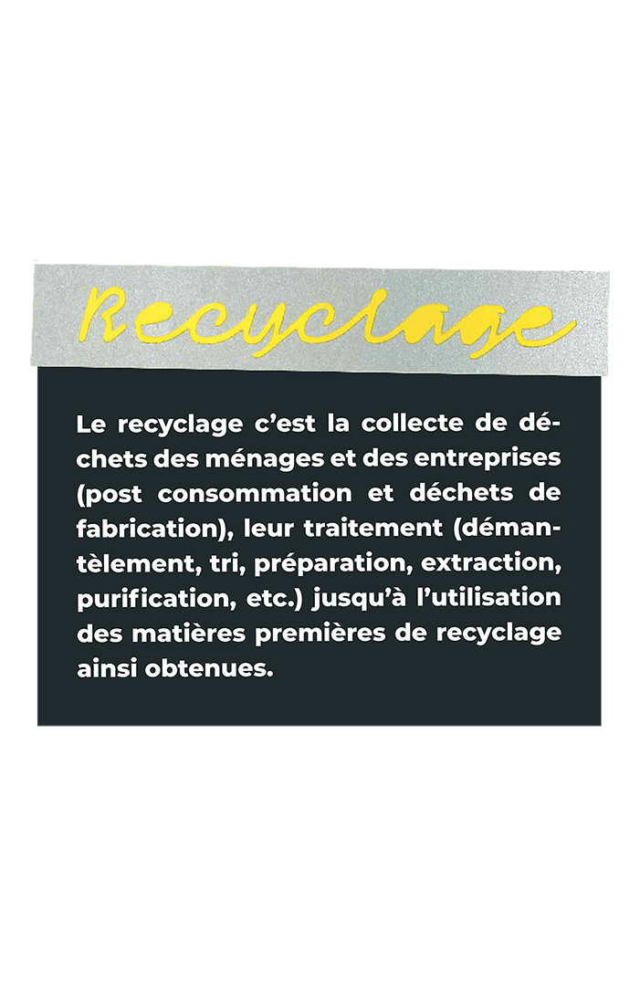 recyclage datavisualisation collage didactique